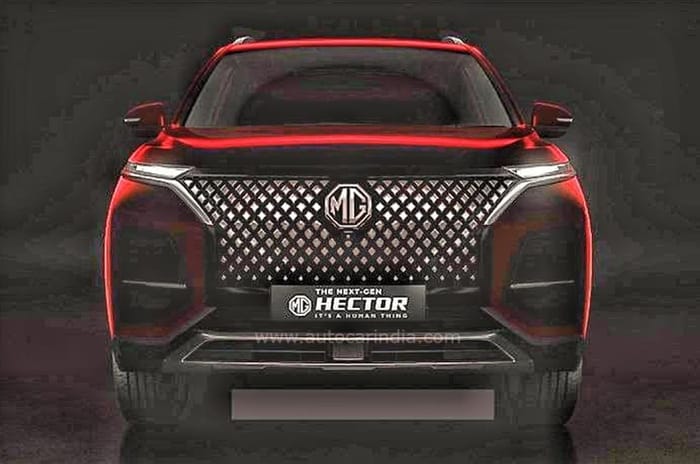 Updated MG Hector interior revealed ahead of launch